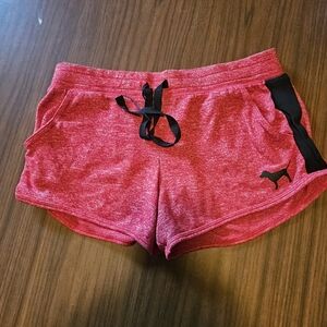 PINK Victoria's Secret Red Athletic Shorts